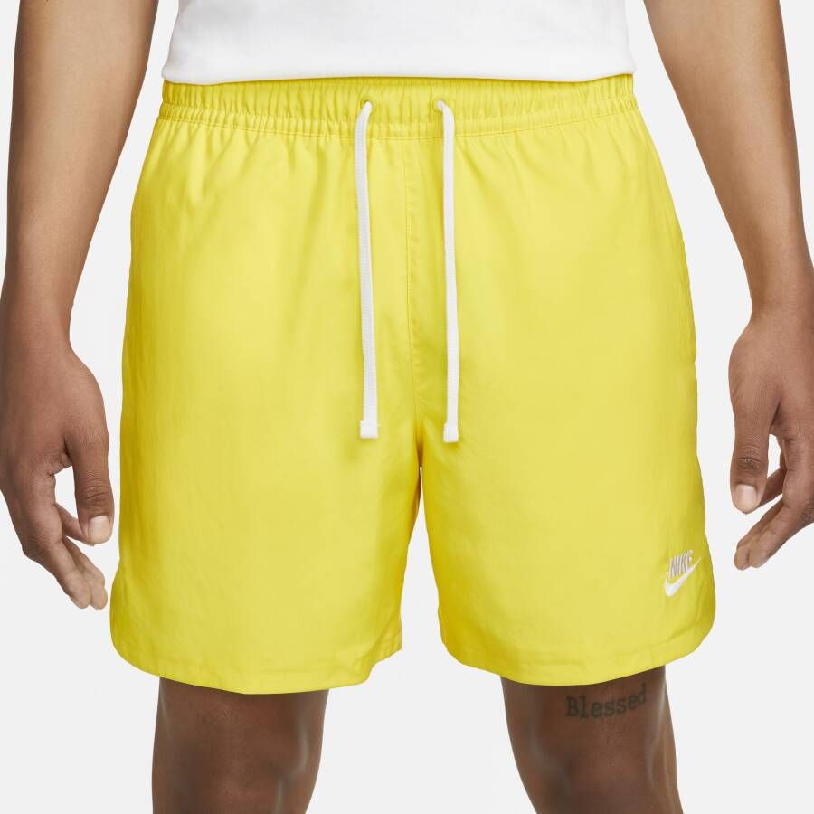 Nike Sportswear Sport Essentials Geweven flowshorts met voering voor heren Geel