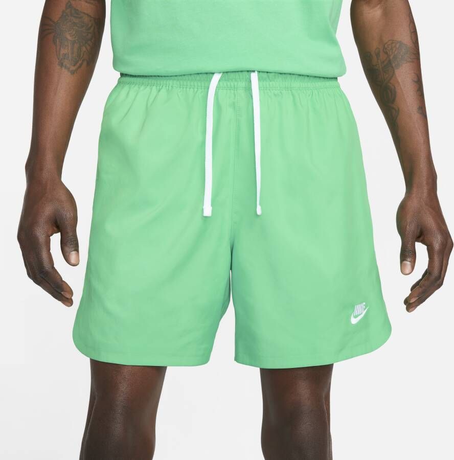 Nike Sportswear Sport Essentials Geweven flowshorts met voering voor heren Groen