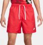 Nike Sportswear Sport Essentials Woven Lined Flow Shorts Sportshorts Kleding university red white maat: XL beschikbare maaten:XL - Thumbnail 3