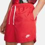 Nike Sportswear Sport Essentials Woven Lined Flow Shorts Sportshorts Kleding university red white maat: XL beschikbare maaten:XL - Thumbnail 5