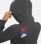 Nike Sportswear Standard Issue Fleecehoodie voor jongens Grijs - Thumbnail 5
