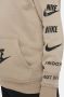Nike Sportswear Standard Issue fleecehoodie voor kids Bruin - Thumbnail 4
