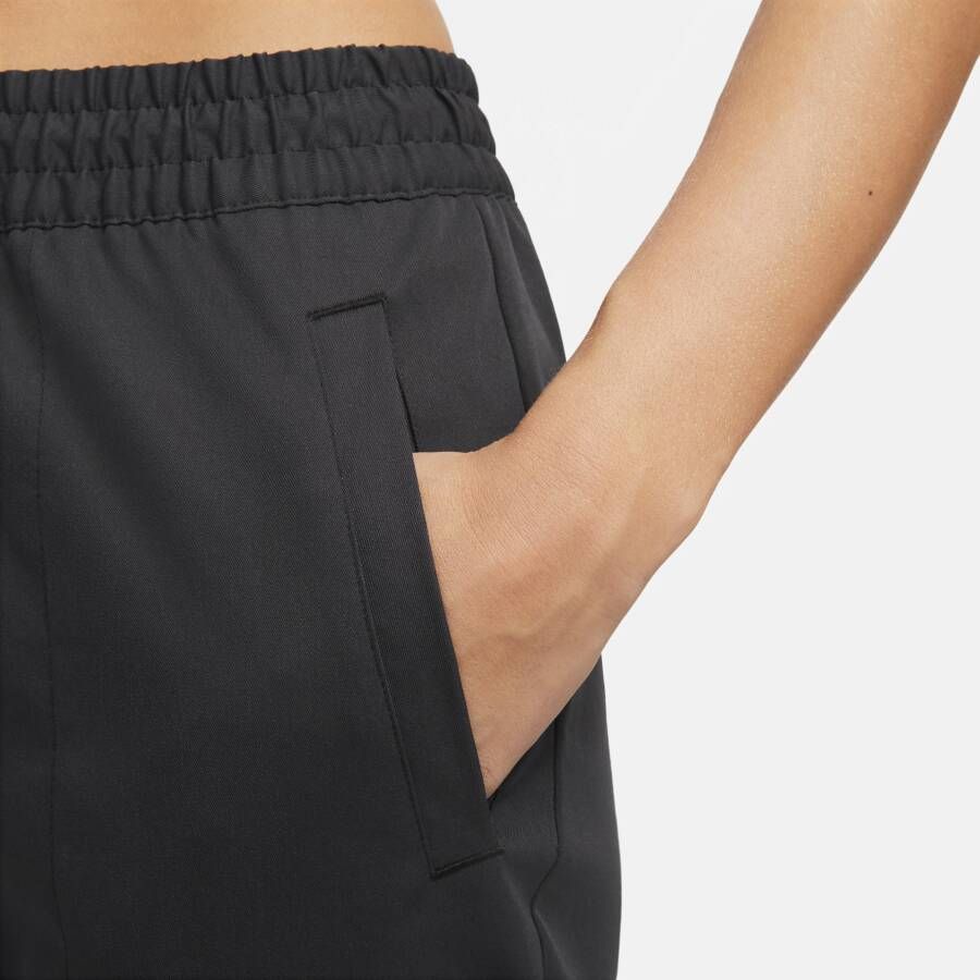 Nike Sportswear Swoosh Geweven damesbroek Zwart