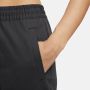 Nike Sportswear Woven Swoosh Pant Zwart wit Black Dames - Thumbnail 2