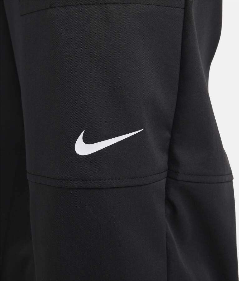 Nike Sportswear Swoosh Geweven damesbroek Zwart