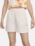 Nike Sportswear Swoosh Geweven damesshorts met hoge taille Roze - Thumbnail 2