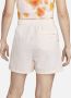 Nike Sportswear Swoosh Geweven damesshorts met hoge taille Roze - Thumbnail 3