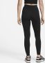 Nike Sportswear Swoosh Legging met hoge taille voor dames Zwart - Thumbnail 3