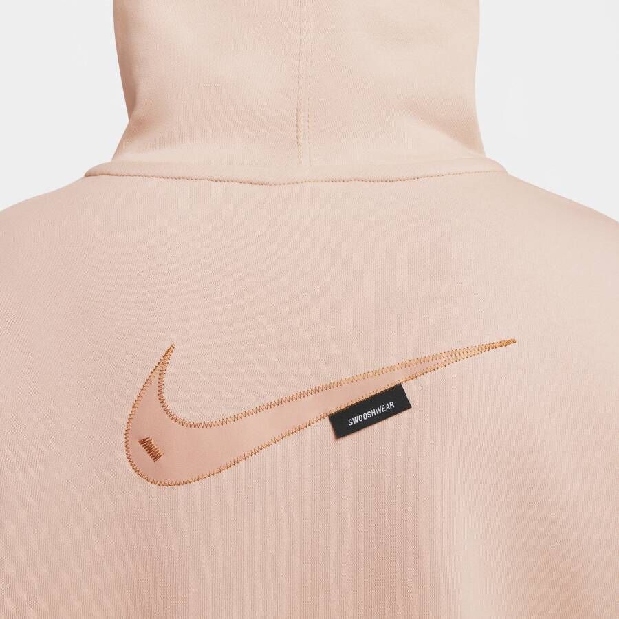 Nike Sportswear Swoosh Oversized hoodie Roze