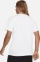 Nike Sportswear Swoosh T-shirt T-shirts Kleding white black maat: XL beschikbare maaten:S XL - Thumbnail 6
