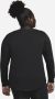 Nike Sportswear T-shirt met lange mouwen voor dames (Plus Size) Zwart - Thumbnail 2