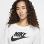 Nike Sportswear T-shirt met lange mouwen voor dames Wit - Thumbnail 5
