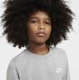 Nike Sportswear T-shirt met lange mouwen voor jongens Grijs - Thumbnail 3