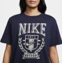 Nike Sportswear T-shirt voor dames Blauw - Thumbnail 3