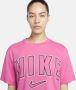 Nike Sportswear Boyfriend Print Tee T-shirts Kleding pinksicle maat: S beschikbare maaten:S - Thumbnail 4