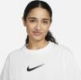 Nike Sportswear T-shirt T-shirts Kleding white black maat: XL beschikbare maaten:XS S M XL - Thumbnail 2