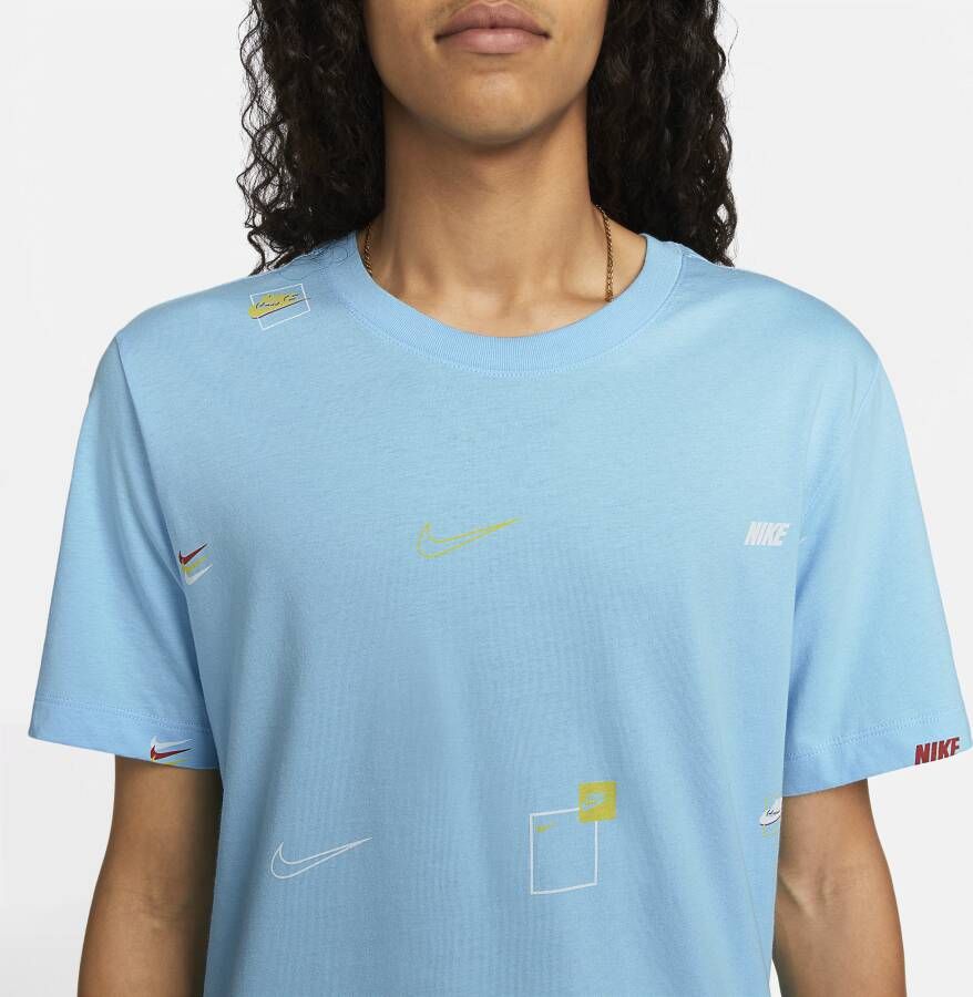 Nike Sportswear T-shirt voor heren Blauw