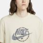 Nike Casual Crew Neck T-shirt Beige Heren - Thumbnail 3