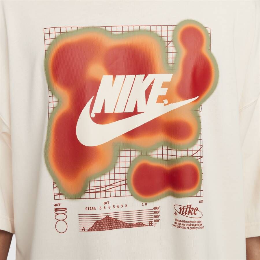 Nike Sportswear T-shirt voor heren Bruin