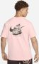 Nike Sportswear T-shirt Pink Bloom Pink Heren - Thumbnail 2