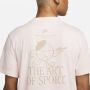 Nike T-shirt met korte mouwen en ronde hals Pink Heren - Thumbnail 5