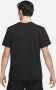 Nike Zwarte Katoenen Oversized T-shirts en Polos Black Unisex - Thumbnail 10