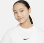 Nike Sportswear T-shirt T-shirts Kleding white black maat: XS beschikbare maaten:XS S - Thumbnail 4