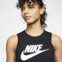 Nike Sportswear Tanktop met lage armsgaten voor dames Zwart - Thumbnail 5