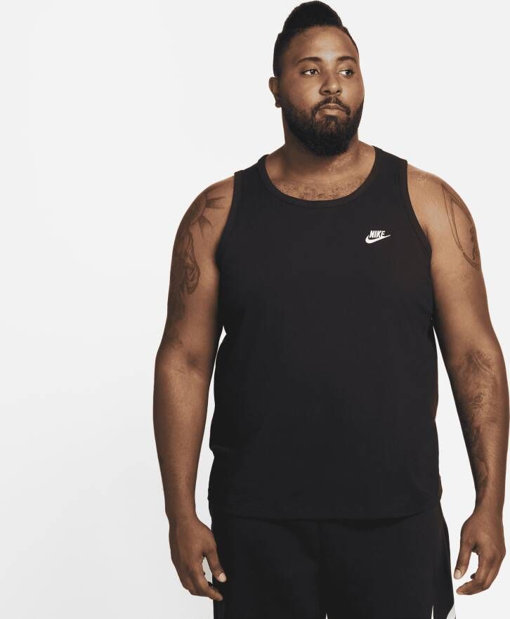 Nike Sportswear Club tanktop voor heren Zwart