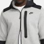 Nike Sportswear Tech Fleece Herentop met rits over de hele lengte Grijs - Thumbnail 5