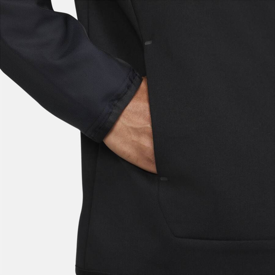 Nike Sportswear Tech Fleece Herentop met rits over de hele lengte Zwart