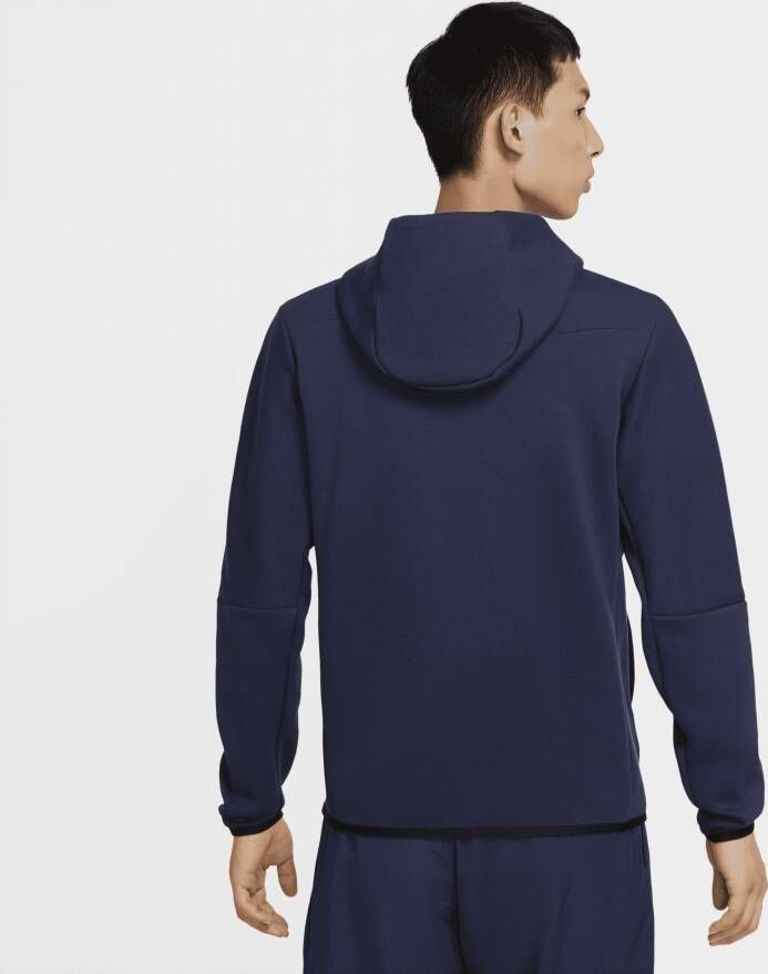 Nike Sportswear Tech Fleece Hoodie met rits voor heren Blauw