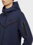 Nike Sportswear Tech Fleece Hoodie met rits voor heren Blauw - Thumbnail 7