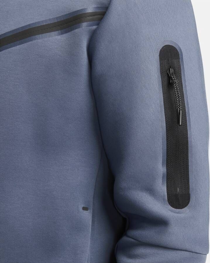 Nike Sportswear Tech Fleece Hoodie met rits voor heren Blauw