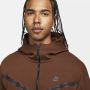 Nike Sportswear Tech Fleece Hoodie met rits voor heren Bruin - Thumbnail 2