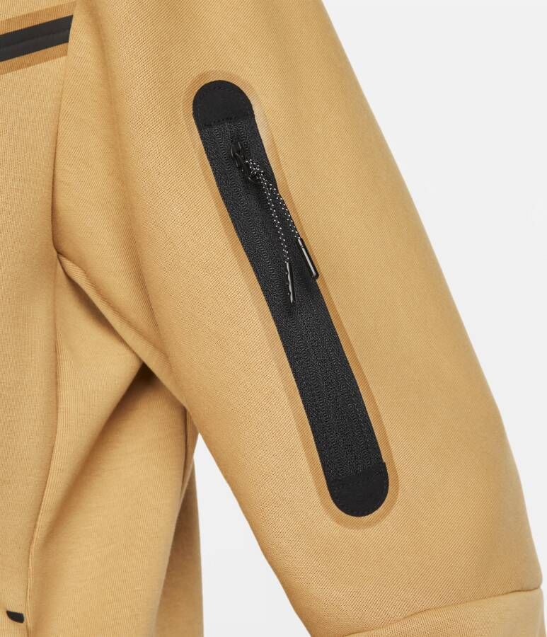 Nike Sportswear Tech Fleece Hoodie met rits voor heren Bruin
