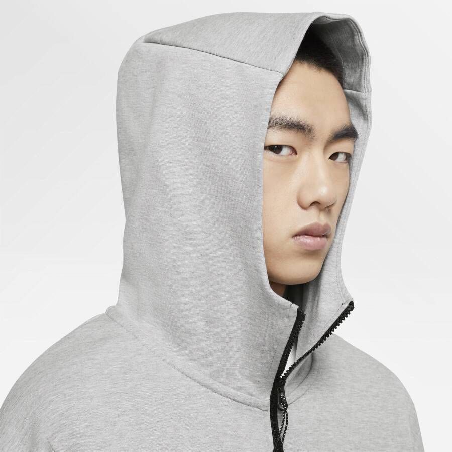 Nike Sportswear Tech Fleece Hoodie met rits voor heren Grijs