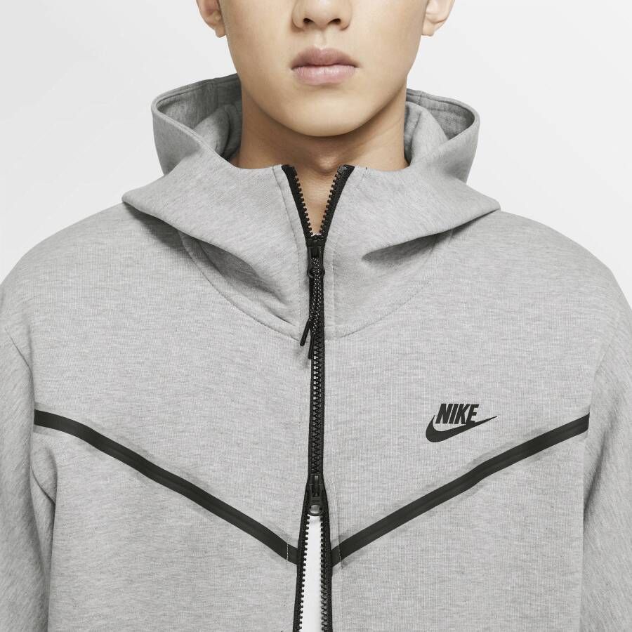 Nike Sportswear Tech Fleece Hoodie met rits voor heren Grijs