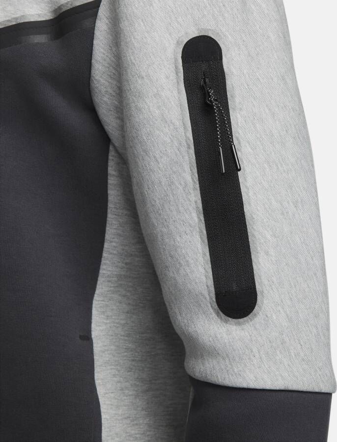 Nike Sportswear Tech Fleece Hoodie met rits voor heren Grijs