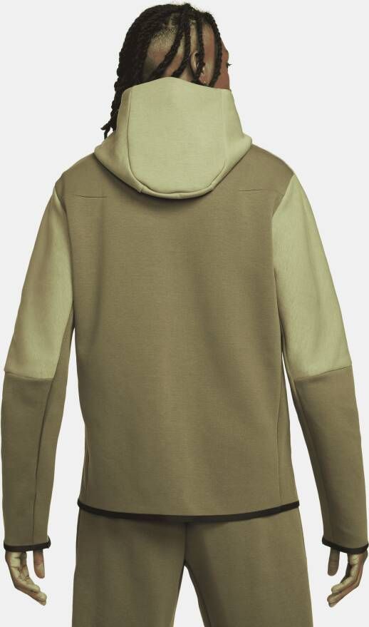 Nike Sportswear Tech Fleece Hoodie met rits voor heren Groen