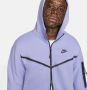 Nike Sportswear Tech Fleece Hoodie met rits voor heren Paars - Thumbnail 6