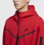 Nike Sportswear Tech Fleece Hoodie met rits voor heren Rood - Thumbnail 5