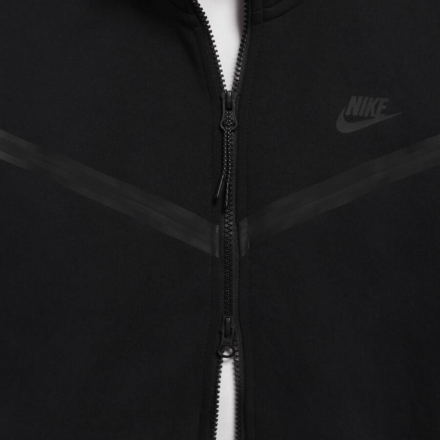 Nike Sportswear Tech Fleece Hoodie met rits voor heren Zwart