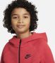 Nike Sportswear Tech Fleece Hoodie met rits voor jongens Rood - Thumbnail 3