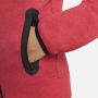 Nike Sportswear Tech Fleece Hoodie met rits voor jongens Rood - Thumbnail 4