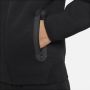 Nike Sportswear Tech Fleece Hoodie met rits voor jongens Zwart - Thumbnail 4