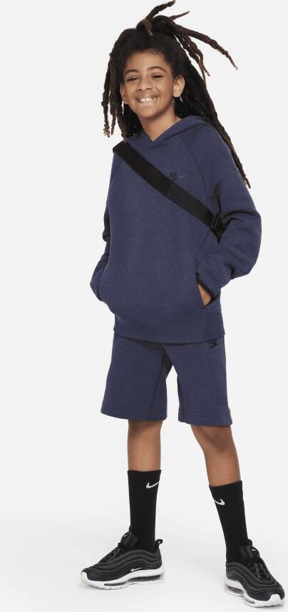 Nike Sportswear Tech Fleece hoodie voor jongens Blauw