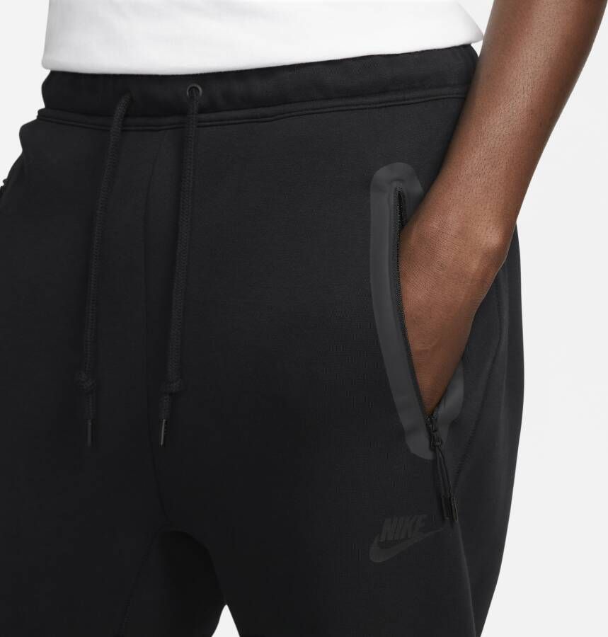Nike Sportswear Tech Fleece joggingbroek met open zoom voor heren Zwart