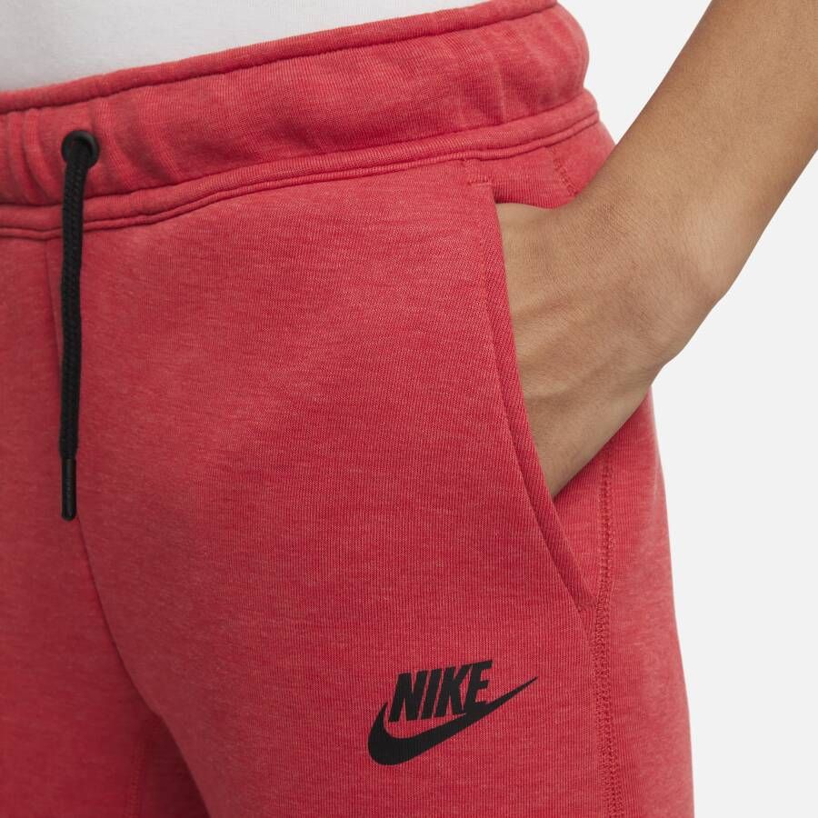 Nike Sportswear Tech Fleece jongensbroek Rood
