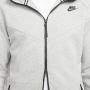 Nike Sportswear Tech Fleece OG hoodie met rits voor heren Grijs - Thumbnail 4